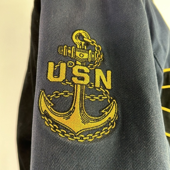 RARE Vintage Men’s US Navy Recon US Services Brigade Jacket Large - Picture 5 of 16